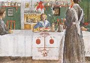 Carl Larsson A Friend from the City oil painting on canvas